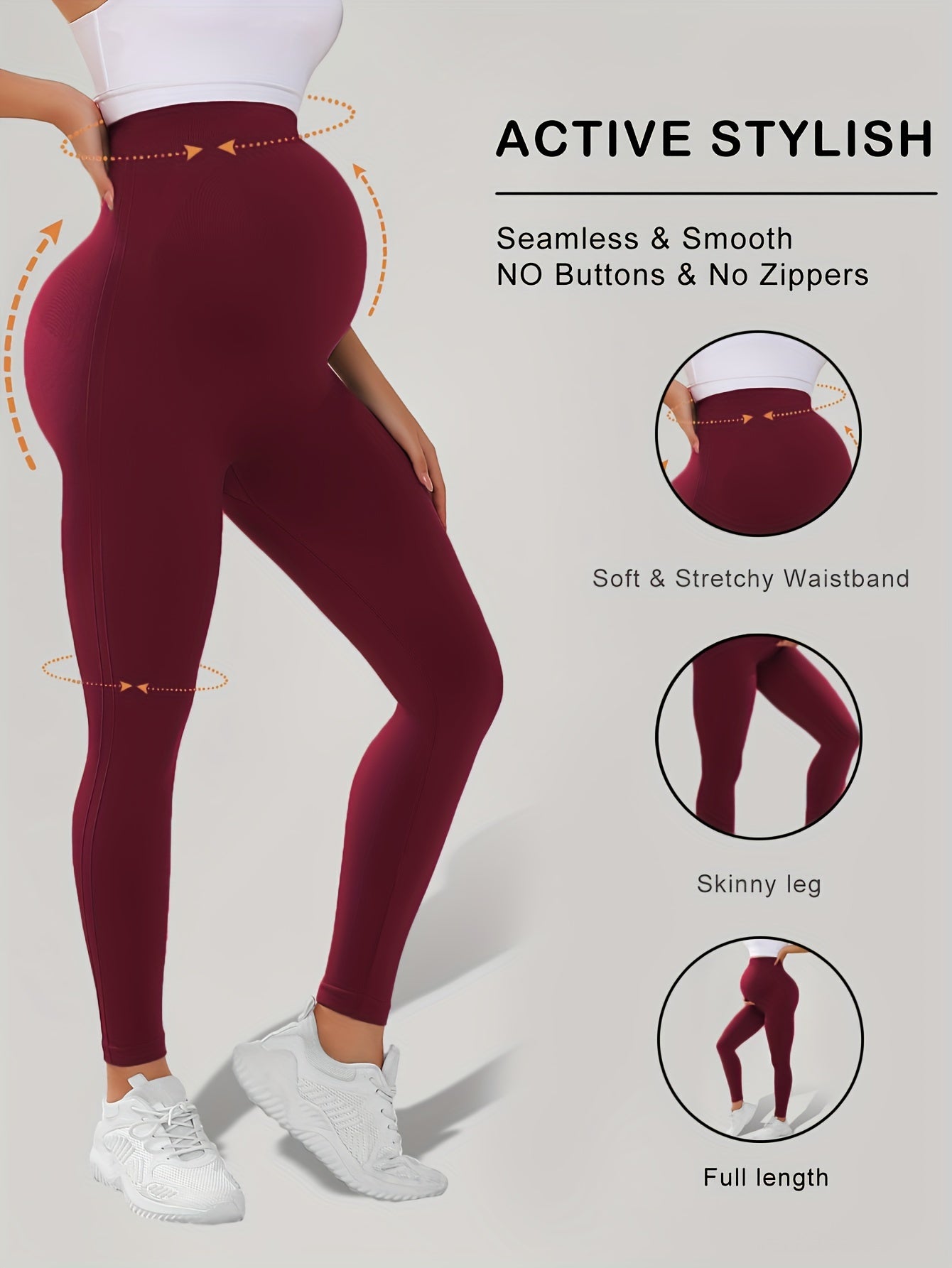 Maternity | Pregnancy Leggings - Tu Sei Mamma