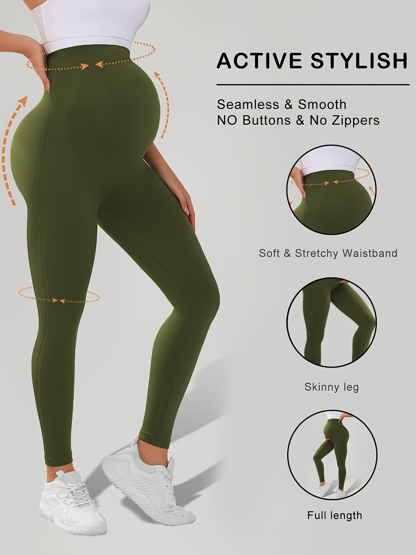Maternity | Pregnancy Leggings - Tu Sei Mamma