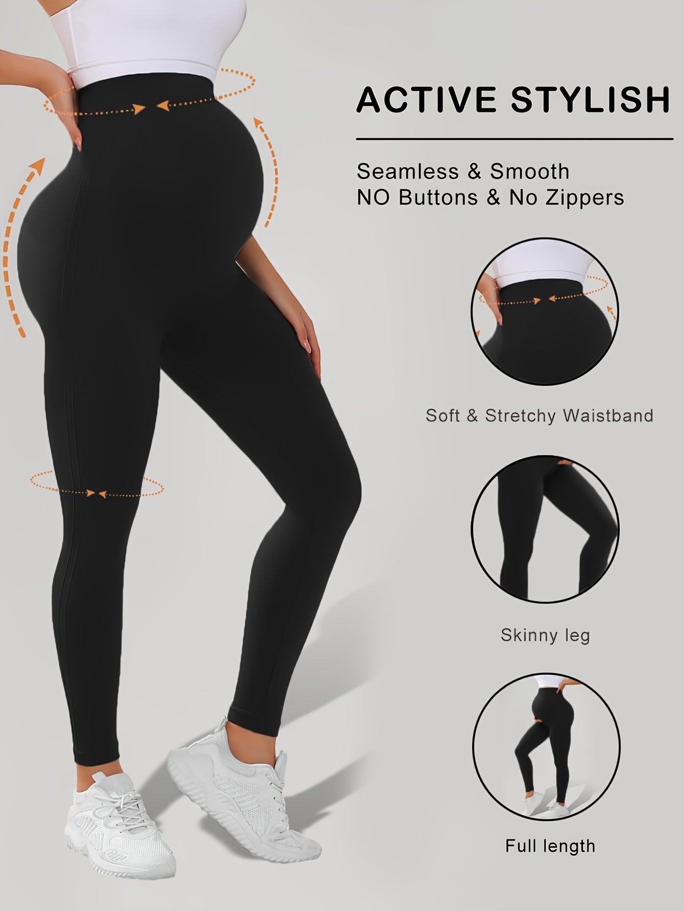 Maternity | Pregnancy Leggings - Tu Sei Mamma