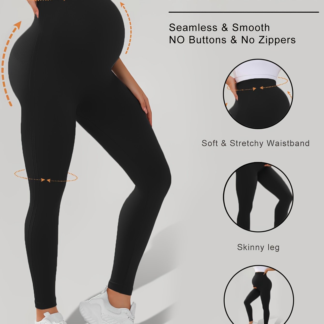 Maternity | Pregnancy Leggings - Tu Sei Mamma