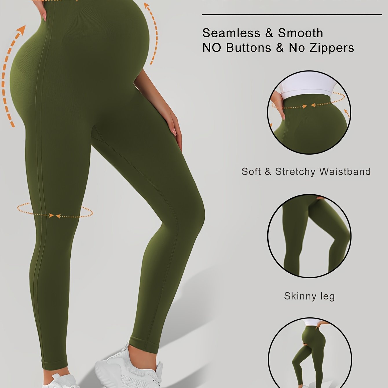 Maternity | Pregnancy Leggings - Tu Sei Mamma