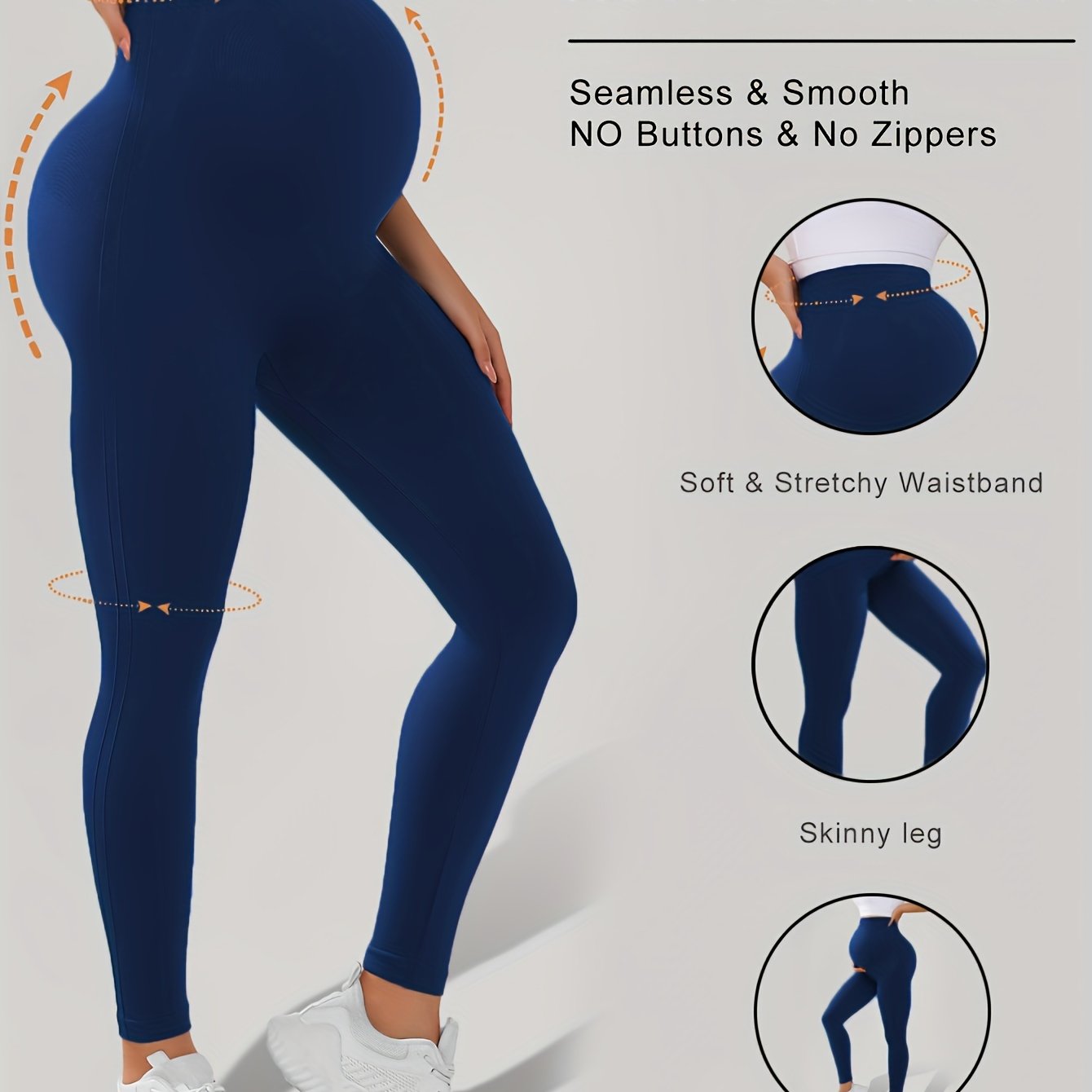 Maternity | Pregnancy Leggings - Tu Sei Mamma