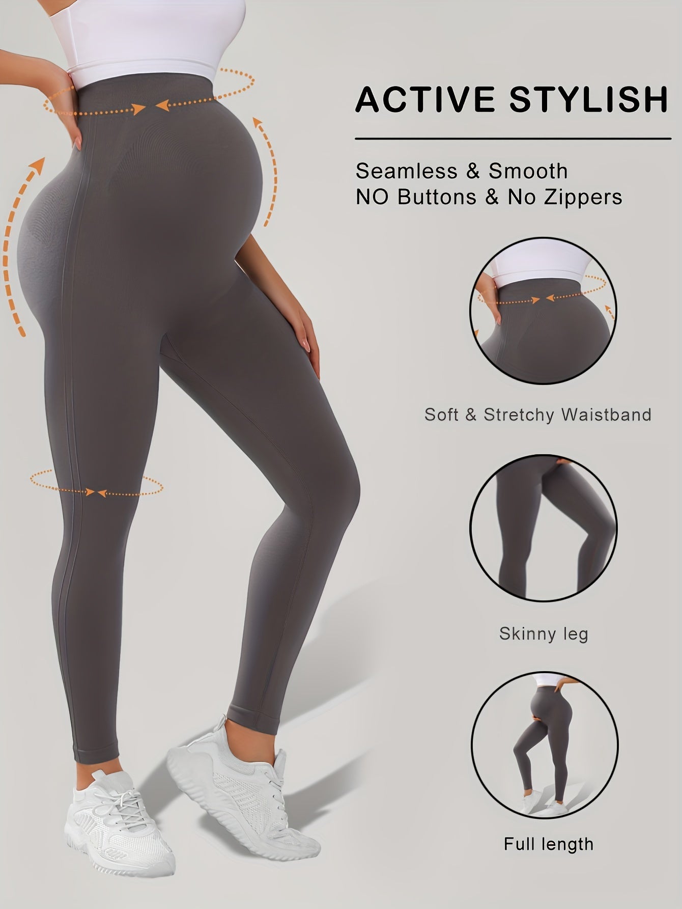 Maternity | Pregnancy Leggings - Tu Sei Mamma