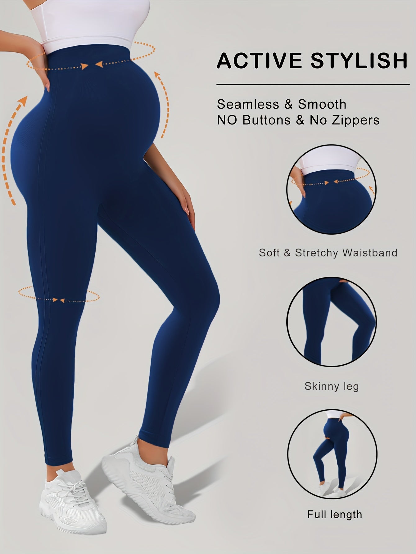 Maternity | Pregnancy Leggings - Tu Sei Mamma