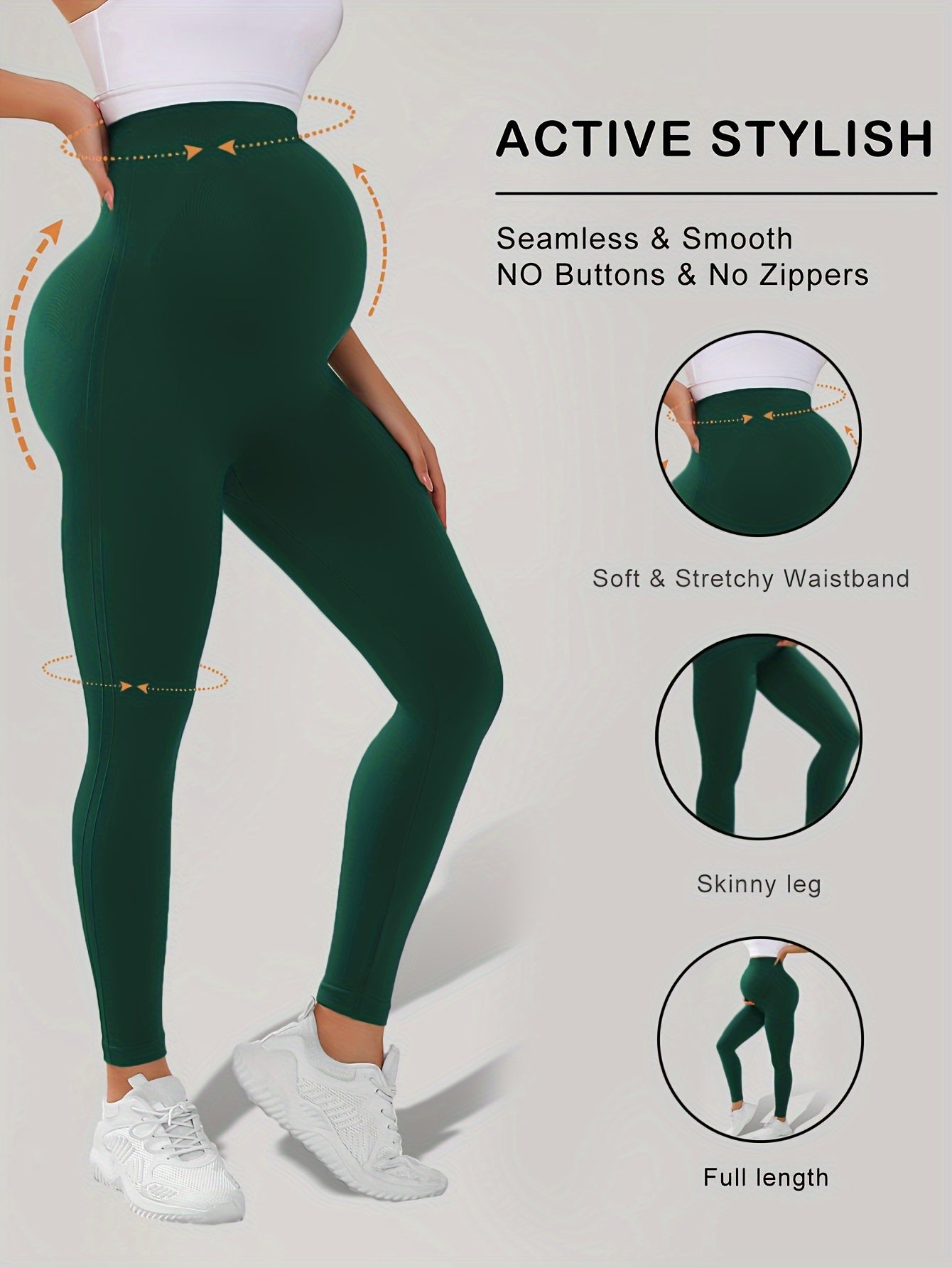 Maternity | Pregnancy Leggings - Tu Sei Mamma